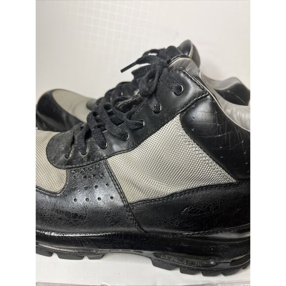 2009 Nike Air Max Goadome Boots II F/L Size 12 Black & Gray Vintage Retro Rare - Picture 15 of 15